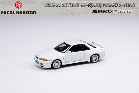(Pre-Order) 1/64 Focal Horizon FHNSR32W2 Nissan Skyline GT-R R32 Nismo S-Tune White