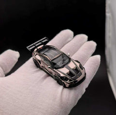 (Pre-Order) 1/64 MJ Model MJP992CG Porsche 992 GT3 RS Chrome Gun Grey LHD