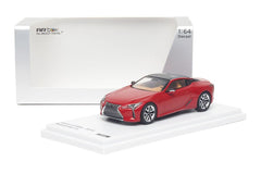 (Pre-Order) 1/64 Almost Real 670301001 Lexus LC500 2018 Radiant Red CL LHD