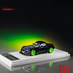 (Pre-Order) 1/64 Rhino Model RMHS2000BK Honda S2000 Black LHD