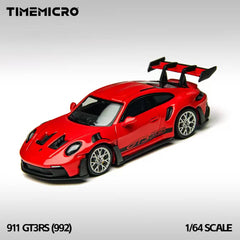 (Pre-Order) 1/64 Time Micro TM644644 Porsche 992 GT3 RS Red LHD