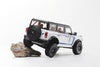 (Pre-Order) 1/64 Shadow Pro 523 Ford Bronco White w/ Blue Stripes LHD