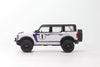 (Pre-Order) 1/64 Shadow Pro 523 Ford Bronco White w/ Blue Stripes LHD