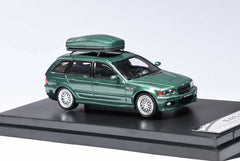 (Pre-Order) 1/64 Stance Hunters SHBM3WMOG BMW M3 CSL E46 Wagon Metallic Oxford Green LHD