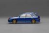 (Pre-Order) 1/64 Motorhelix M67101 Subaru lmpreza Wagon WRX STi Version VI Customized World Rally Blue Mica