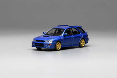 (Pre-Order) 1/64 Motorhelix M67101 Subaru lmpreza Wagon WRX STi Version VI Customized World Rally Blue Mica