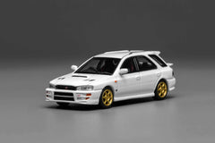 (Pre-Order) 1/64 Motorhelix M67102 Subaru lmpreza Wagon WRX STi Version VI Pure White