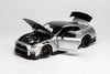 (Pre-Order) 1/18 Motorhelix M83528 Nissan GT-R Nismo (R35) Special Edition 2022 Ultimate Metal Silver