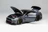 (Pre-Order) 1/18 Motorhelix M83530 Nissan GT-R Nismo (R35) Special Edition 2022 Nismo Stealth Gray