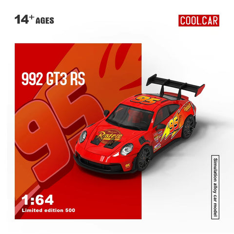 (Pre-Order) 1/64 Cool Car CC644647 Porsche 992 GT3 RS McQueen LHD