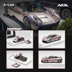 (Pre-Order) 1/64 HKM HKMPHRG Pagani Huayra Coupe 2014 Rose Gold LHD