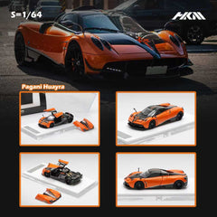 (Pre-Order) 1/64 HKM HKMPHO Pagani Huayra Coupe 2014 Orange LHD