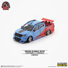 (Pre-Order) 1/64 BM Creations 64B0464 Isuzu D-Max 2018 Low Rider 1.9 Version