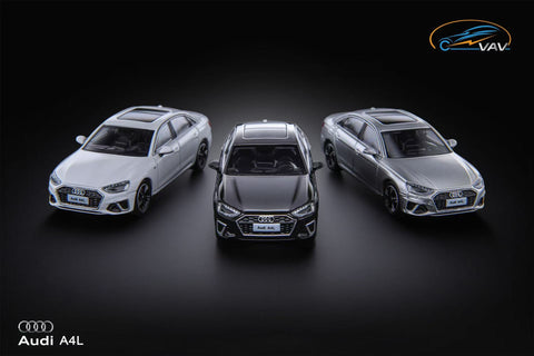 (Pre-Order) 1/64 VAV VAVAA4LBK Audi A4L Black