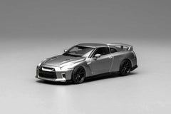 (Pre-Order) 1/64 Motorhelix M63515 Nissan GT-R R35 Track Edition Engineered by Nismo 2020 Dark Metal Gray