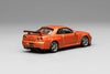 (Pre-Order) 1/64 Motorhelix M63471 Nissan Skyline GT-R R34 V-Spec II Customized Metallic Orange