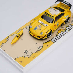 (Pre-Order) 1/64 ZJWJ Model ZJWJP993M RWB 993 Minions w/ Kayak