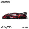 (Pre-Order) 1/64 Time Micro TM647705 Lamborghini Countach LPI800-4 Scarlet Red