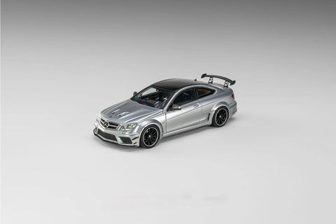 (Pre-Order) 1/64 Classic Garage CGMBC63S Mercedes-Benz C63 AMG Black Series Silver