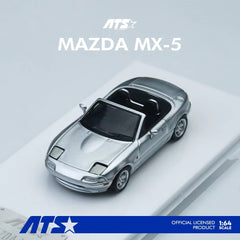 (Pre-Order) 1/64 ATS Models ATS880103 Mazda MX-5 Silver