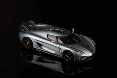 (Pre-Order) 1/64 SC Art SCAKRIBC Koenigsegg Regera Ice Blue/ Carbon Fiber
