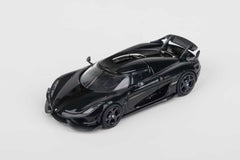 (Pre-Order) 1/64 SC Art SCAKRBKC Koenigsegg Regera Pearl Black/ Carbon Fiber
