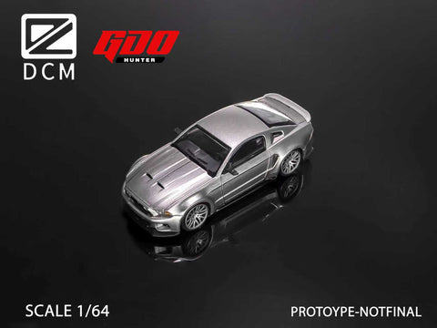 (Pre-Order) 1/64 DCM DCMFMS Ford Mustang GT 2014 Silver