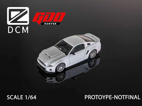 (Pre-Order) 1/64 DCM DCMFMW Ford Mustang GT 2014 White
