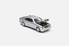 (Pre-Order) 1/64 Maxwell MMBE320S Mercedes-Benz E320 W210 Metallic Silver