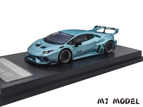 (Pre-Order) 1/64 MJ Model MJLHIB Lamborghini Huracan LP610 GT Ice Blue