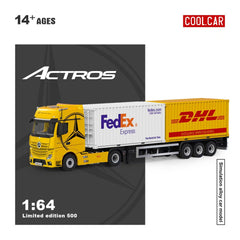 (Pre-Order) 1/64 Cool Car CC646739 Mercedes-Benz Actros Yellow