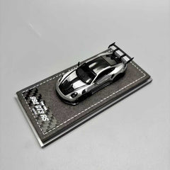 (Pre-Order) 1/64 Top Lux TLP992SC Porsche 992 GT3 RS Silver w/ Carbon Top