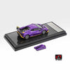 1/64 LCD Models LCD64043-PU Lamborghini Huracan STO Purple