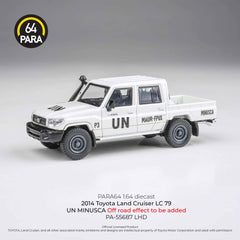 (Pre-Order) 1/64 PARA64 PA-55687 Toyota Land Cruiser LC79 2014 UN MINUSCA