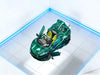 (Pre-Order) 1/64 Rhino Model RMLACG Lamborghini Aventador LP720-4 Chrome Green