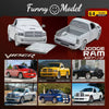 (Pre-Order) 1/64 Funny Model FMDRR Dodge Ram SRT-10 Flame Red