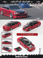 (Pre-Order) 1/64 Mortal MTCR Toyota Cresta 2.5 Roulant G Pearl Red