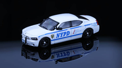 (Pre-Order) 1/64 Rollin RDCNYPDHP Dodge Charger LX NYPD Highway Petrol