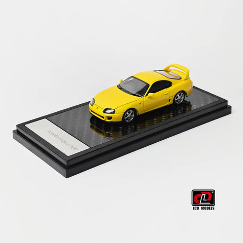 (Pre-Order) 1/64 LCD Models LCD64037-YE Toyota Supra A80 Yellow