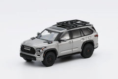 (Pre-Order) 1/64 GCD 569 Toyota Sequoia XK80 TRD Pro Metallic Silver