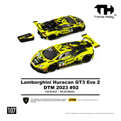 (Pre-Order) 1/64 Trends Hobby 107 Lamborghini Huracan GT3 Evo 2 DTM 2023 #92