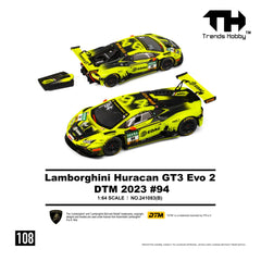 (Pre-Order) 1/64 Trends Hobby 108 Lamborghini Huracan GT3 Evo 2 DTM 2023 #94