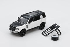 (Pre-Order) 1/64 Enchery 9 Land Rover Defender 110 White/ Black