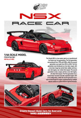 (Pre-Order) 1/64 Micro Turbo MT6412B1 Honda NSX Metallic Red