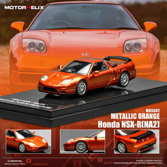 1/64 Motorhelix M65502 Honda NSX-R NA2 Metallic Orange