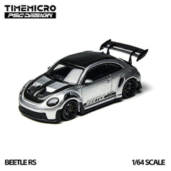 (Pre-Order) 1/64 Time Micro TM647902 Volkswagen Beetle RS Silver