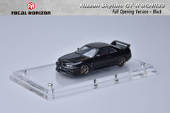 (Pre-Order) 1/64 Focal Horizon FHNSBCNR33BK Nissan Skyline GT-R BCNR33 Black