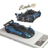 (Pre-Order) 1/64 Rhino Model RMPZCBL Pagani Zonda 760 MY Carbon Blue