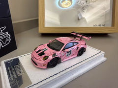 (Pre-Order) 1/64 DWM DWMP911PP Porsche 911 GT3 RS Pink Pig #23