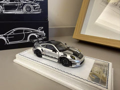 (Pre-Order) 1/64 DWM DWMP911S Porsche 911 GT3 RS GT Silver
